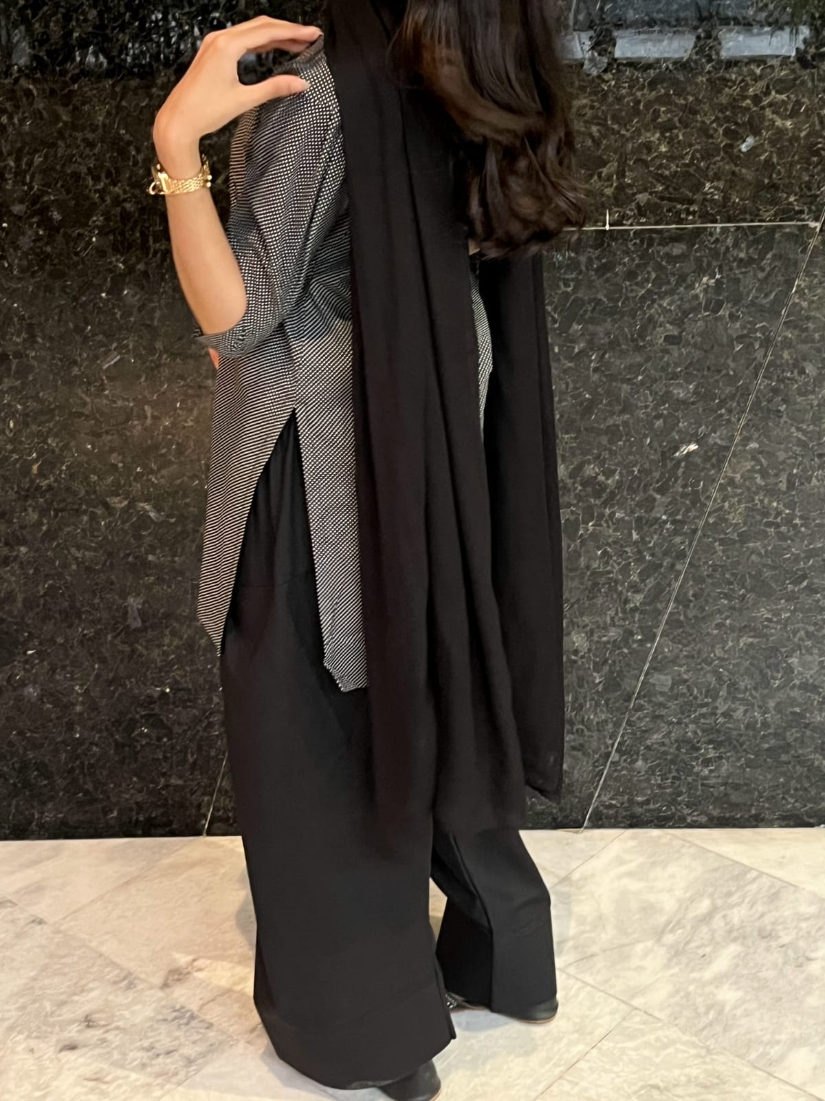 Polka Dot Farshi Set