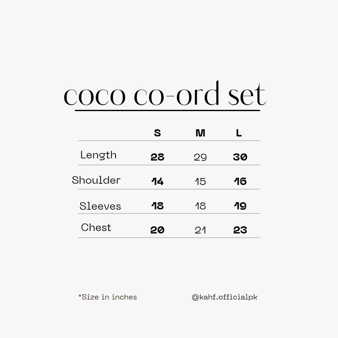 Coco Co-Ord Set
