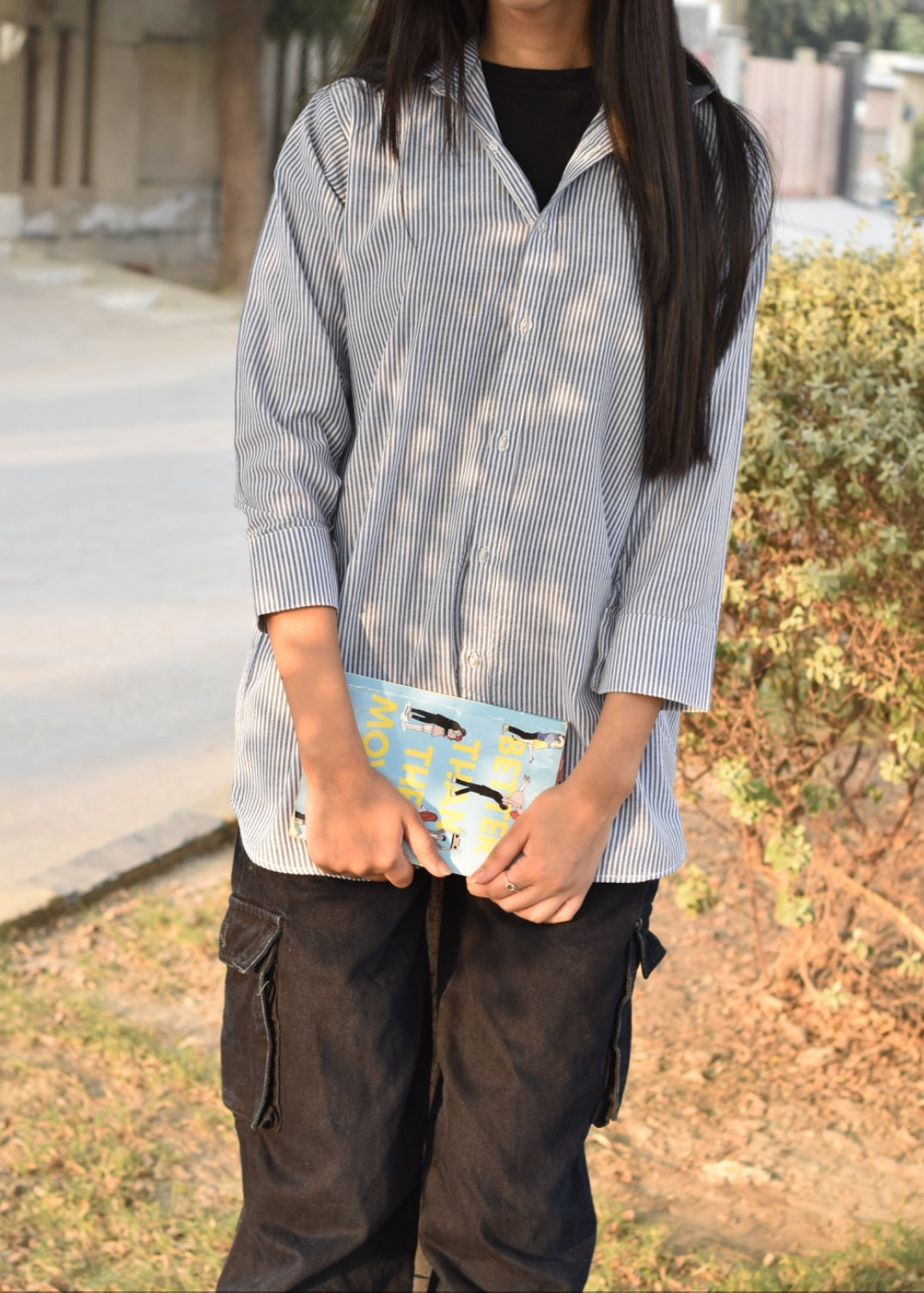 Powder pink&amp;blue buttondowns