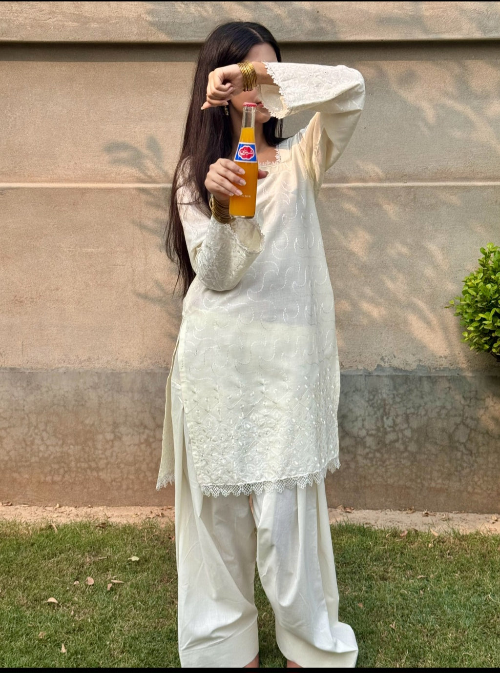 Embroidered Farshi sets